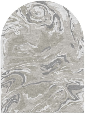 Contours Arch Hand Knotted Tibetan Wool custom handmade rug
