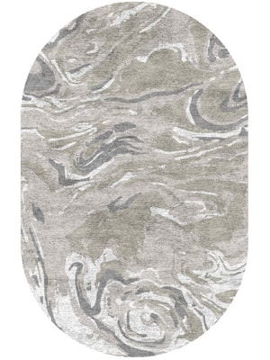 Contours Capsule Hand Knotted Bamboo Silk custom handmade rug