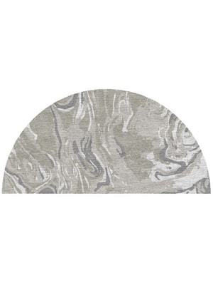 Contours Halfmoon Hand Knotted Tibetan Wool custom handmade rug