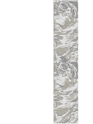 Contours Runner Hand Knotted Tibetan Wool custom handmade rug