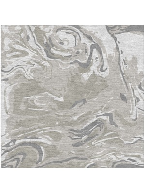 Contours Square Hand Knotted Tibetan Wool custom handmade rug