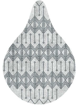 Cord Drop Hand Knotted Bamboo Silk custom handmade rug