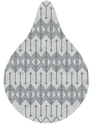 Cord Drop Hand Knotted Tibetan Wool custom handmade rug