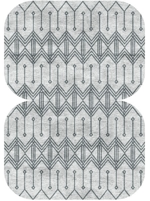 Cord Eight Hand Knotted Bamboo Silk custom handmade rug