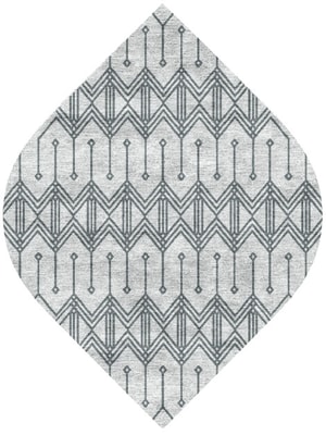 Cord Ogee Hand Knotted Bamboo Silk custom handmade rug