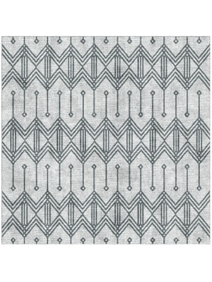 Cord Square Hand Knotted Bamboo Silk custom handmade rug