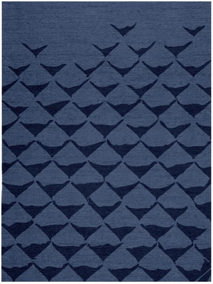 Covey Rectangle Flatweave Bamboo Silk custom handmade rug