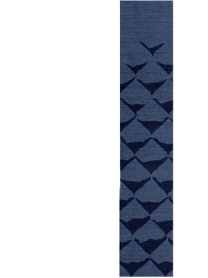 Covey Runner Flatweave Bamboo Silk custom handmade rug