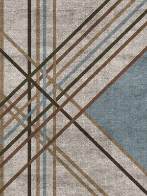Crosswind Rectangle Flatweave Bamboo Silk custom handmade rug