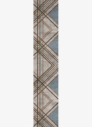 Crosswind Runner Flatweave Bamboo Silk custom handmade rug