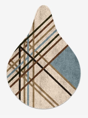 Crosswind Drop Hand Knotted Bamboo Silk custom handmade rug