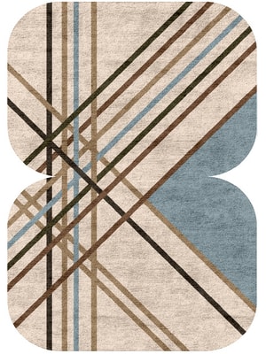 Crosswind Eight Hand Tufted Bamboo Silk custom handmade rug