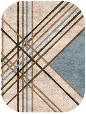 Crosswind Oblong Hand Tufted Bamboo Silk custom handmade rug