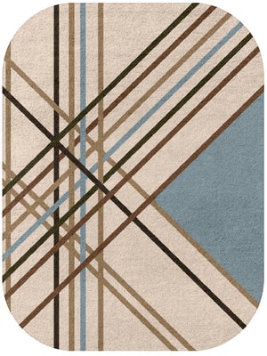 Crosswind Oblong Hand Tufted Pure Wool custom handmade rug