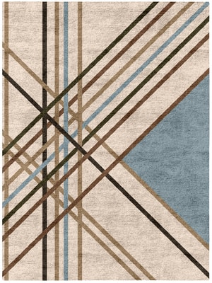 Crosswind Rectangle Hand Tufted Bamboo Silk custom handmade rug