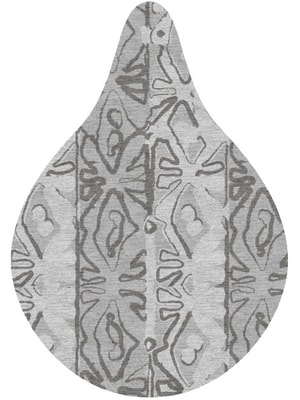 Curio Drop Hand Knotted Tibetan Wool custom handmade rug