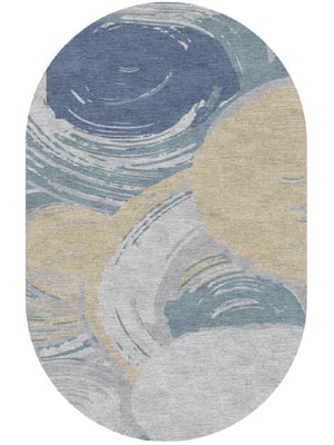 Curl Capsule Hand Knotted Tibetan Wool custom handmade rug