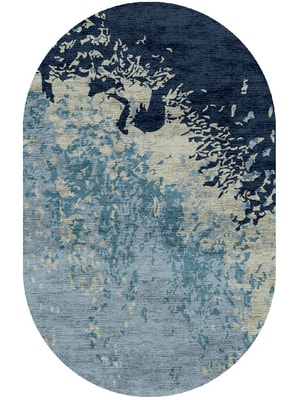 Dawn Dew Capsule Hand Knotted Bamboo Silk custom handmade rug
