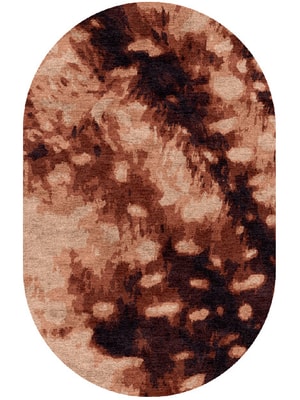 Deer Fur Capsule Hand Knotted Bamboo Silk custom handmade rug