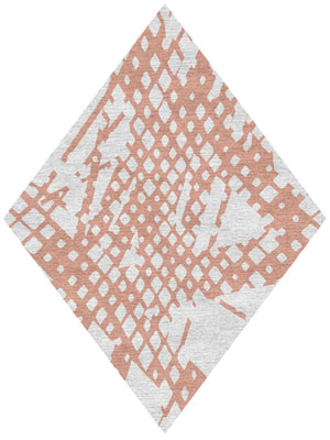 Diamond Slashes Diamond Hand Knotted Tibetan Wool custom handmade rug