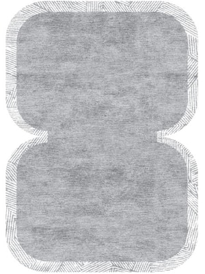 Dole Eight Hand Knotted Bamboo Silk custom handmade rug