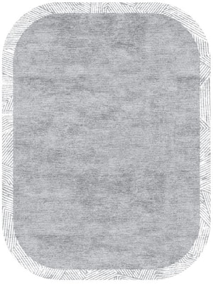 Dole Oblong Hand Knotted Bamboo Silk custom handmade rug