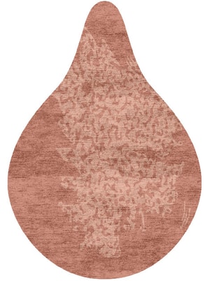 Dotted Stone Drop Hand Knotted Bamboo Silk custom handmade rug