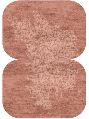 Dotted Stone Eight Hand Knotted Bamboo Silk custom handmade rug