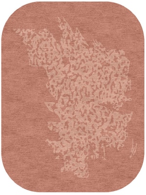 Dotted Stone Oblong Hand Knotted Tibetan Wool custom handmade rug