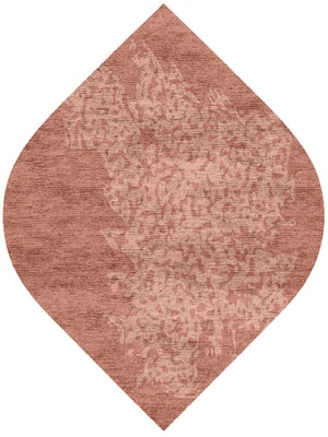 Dotted Stone Ogee Hand Knotted Bamboo Silk custom handmade rug