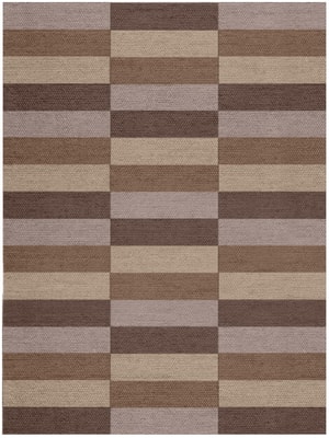 Dove Rectangle Flatweave New Zealand Wool custom handmade rug