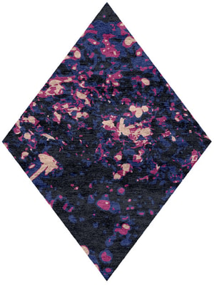 Embers Diamond Hand Knotted Bamboo Silk custom handmade rug