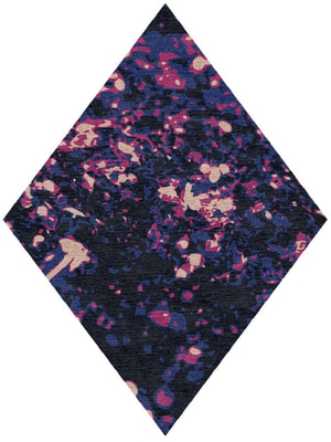 Embers Diamond Hand Knotted Tibetan Wool custom handmade rug