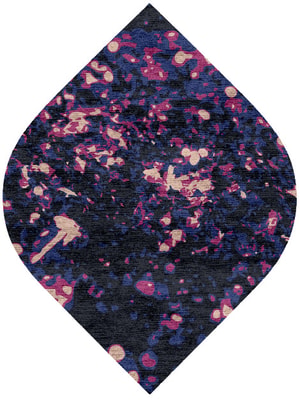 Embers Ogee Hand Knotted Bamboo Silk custom handmade rug