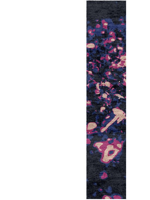 Embers Runner Hand Knotted Bamboo Silk custom handmade rug