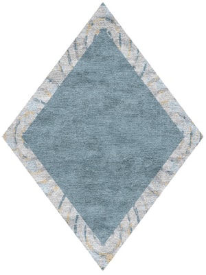 Ennui Diamond Hand Knotted Bamboo Silk custom handmade rug