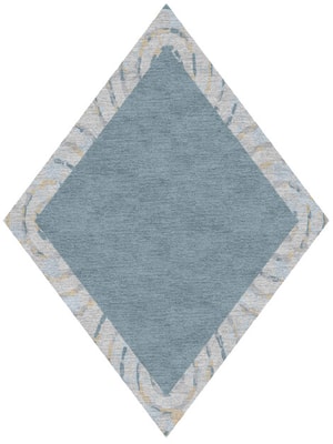 Ennui Diamond Hand Knotted Tibetan Wool custom handmade rug
