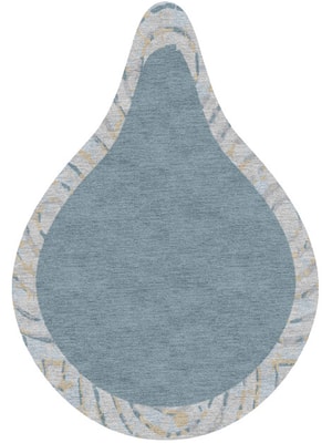 Ennui Drop Hand Knotted Tibetan Wool custom handmade rug