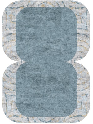 Ennui Eight Hand Knotted Bamboo Silk custom handmade rug