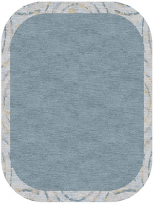Ennui Oblong Hand Knotted Tibetan Wool custom handmade rug