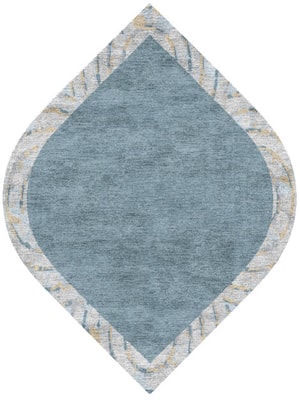 Ennui Ogee Hand Knotted Bamboo Silk custom handmade rug