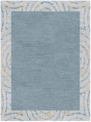 Ennui Rectangle Hand Knotted Tibetan Wool custom handmade rug