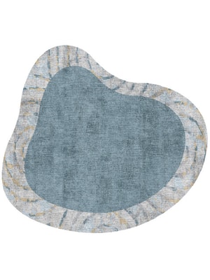 Ennui Splash Hand Knotted Bamboo Silk custom handmade rug