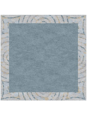 Ennui Square Hand Knotted Tibetan Wool custom handmade rug