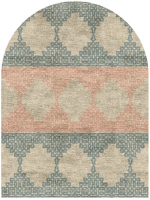 Eos Arch Hand Knotted Bamboo Silk custom handmade rug