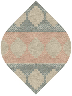Eos Ogee Hand Knotted Tibetan Wool custom handmade rug