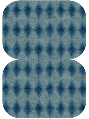 Eyelet Eight Hand Knotted Tibetan Wool custom handmade rug