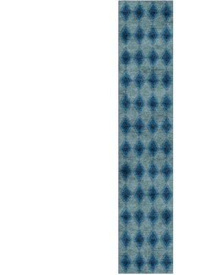 Eyelet Runner Hand Knotted Bamboo Silk custom handmade rug