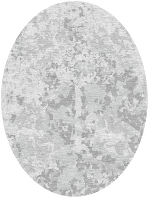 Farrago Oval Hand Knotted Tibetan Wool custom handmade rug