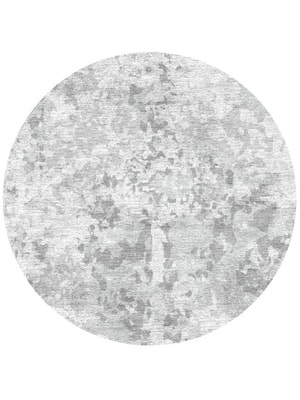 Farrago Round Hand Knotted Bamboo Silk custom handmade rug